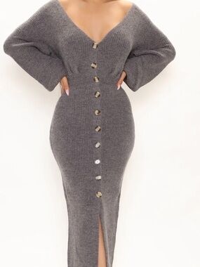 halter neck buckle detail denim dress Triple Buckle Detail Front Zip Denim Mini Dress